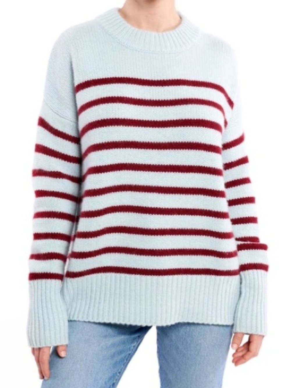 La Ligne Marin Cozy Striped Oversized Sweater